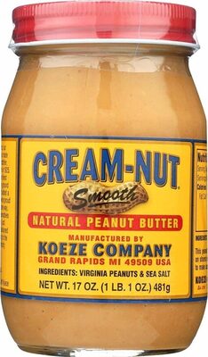 Smooth Natural Peanut Butter