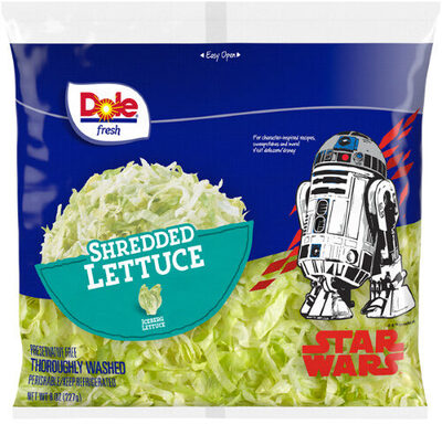 Shredded iceberg lettuce