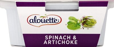 Spinach artichoke spreadable cheese