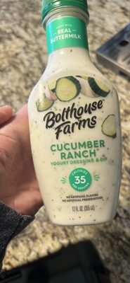 CUCUMBER RANCH YOGURT DRESSING & DIP
