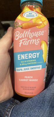 Peach Carrot Mango 100% Juice Smoothie