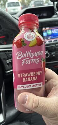 STRAWBERRY BANANA 100% JUICE SMOOTHIE