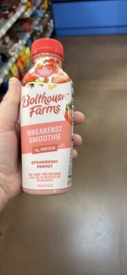 BREAKFAST SMOOTHIE STRAWBERRY PARFAIT