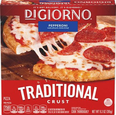 Traditional Crust Pizza, Pepperoni