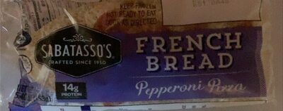 French bread pepperoni