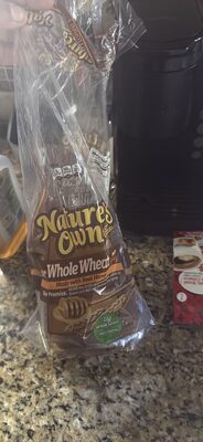 100% Whole Wheat Made with Real Honey