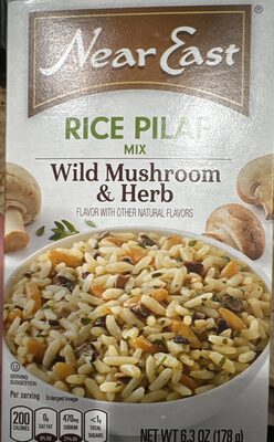 Near east wild mushrooms herbs rice pilaf mix