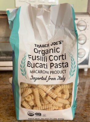 Organic Fusilli Corti Bucati Pasta
