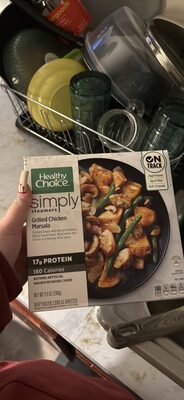 Grilled Chicken Marsala