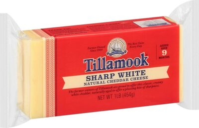 Sharp white cheddar cheese