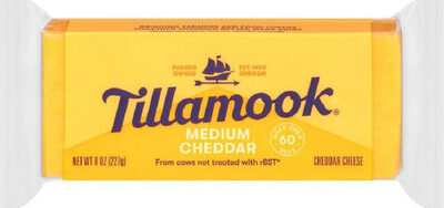 Medium cheddar cheese loaf