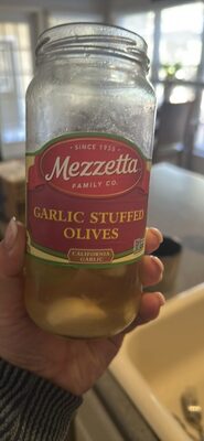 GARLIC STUFFED OLIVES