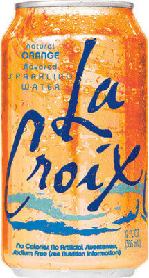 Naturally Essenced Orange Sparkling Water