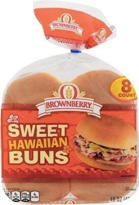 Sweet Hawaiian Sandwich Buns
