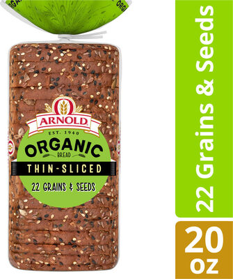 Organic Thin-Sliced 22 Grains & Seeds