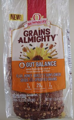 Brownberry Grains Almighty Gut Balance Bread