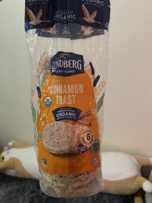 Brown Rice Cakes Cinnamon Toast