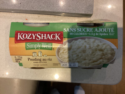 Kozy Shack Simply Well Rice Pudding