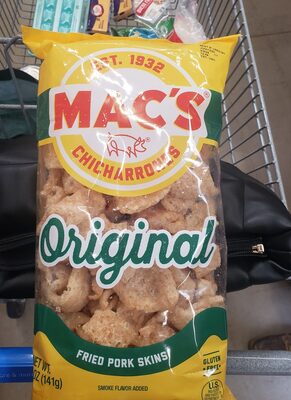 Chicharrones pork skins