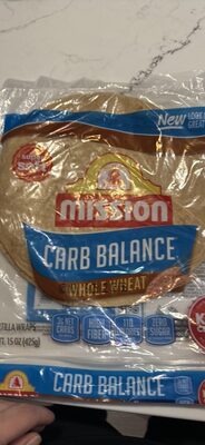 Carb Balance Whole Wheat Tortilla Wraps