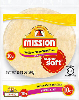 Super Size Yellow Corn Tortillas