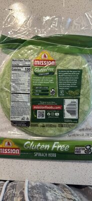 Spinach Herb Tortilla Wraps