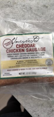Unexpected Cheddar Chicken Sausage