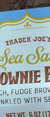 Sea salt brownie bites