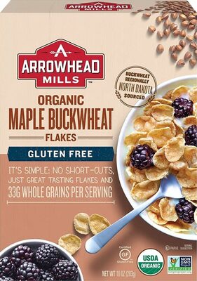 Organic Maple Buckwheat Flakes Gluten Free