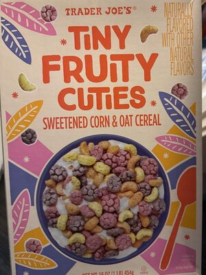 Tiny Fruity Cuties Sweetened Corn & Oat Cereal