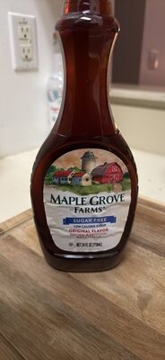 Sugar Free Low Calorie Syrup Original Flavor Natural & Artificial Maple Flavor