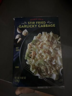 Stir fry garlicky cabbage