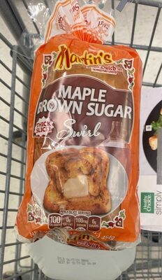Martin's swirl bread maple brown sugar