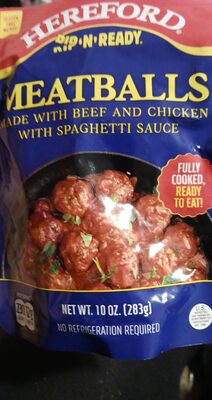 Meatballs With Spaghetti Sauce