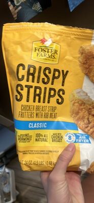 CHICKEN BREAST STRIP FRITTERS WITH RIB MEAT