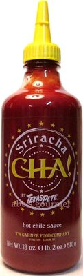 Cha sriracha hot chile sauce ounce bottle imp
