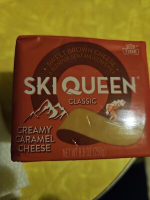 Traditional norwegian brown cheese