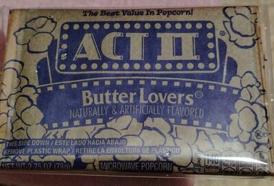 ACT II Butter Lovers