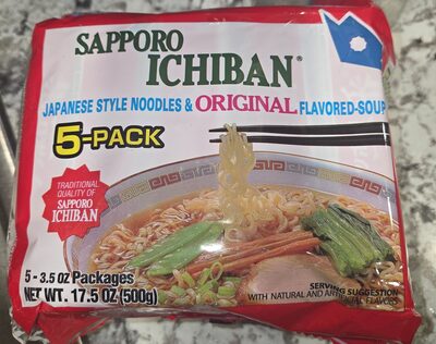 Chow mein with dried seaweed laver