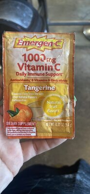 Emergen-C Tangerine Flavored Fizzy Drink Mix