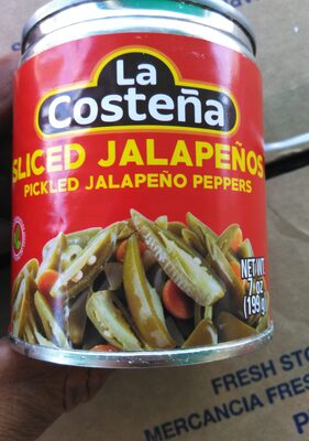 Sliced jalapenos