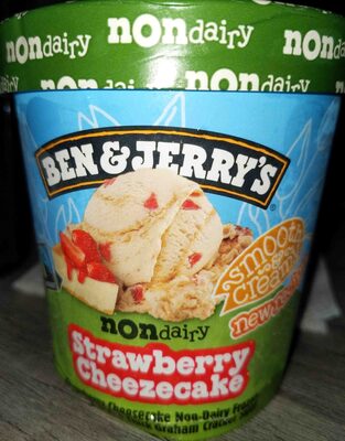 Non-dairy Strawberry Cheezecake