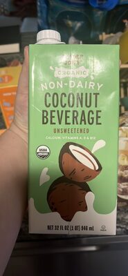 Organic Non-Dairy Coconut Beverage Unsweetened