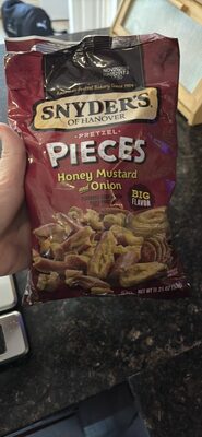 Pretzel Pieces Honey Mustard and Onion