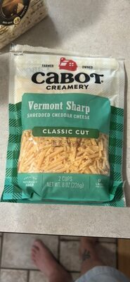 Vermont Sharp Shredded Cheddar Cheese