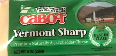 Cabot, vermont sharp cheddar