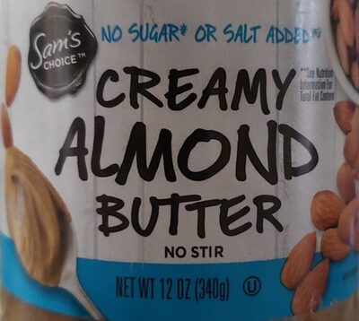 Creamy Almond Butter