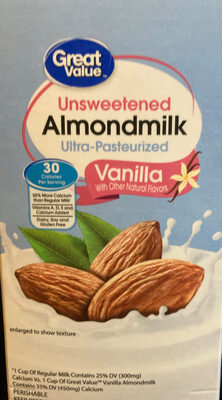 Unsweetened almondmilk