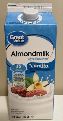 Ultra-Pasteurized Vanilla Almondmilk