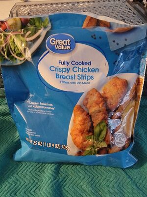 Fully Cooked Crispy Chicken Strips